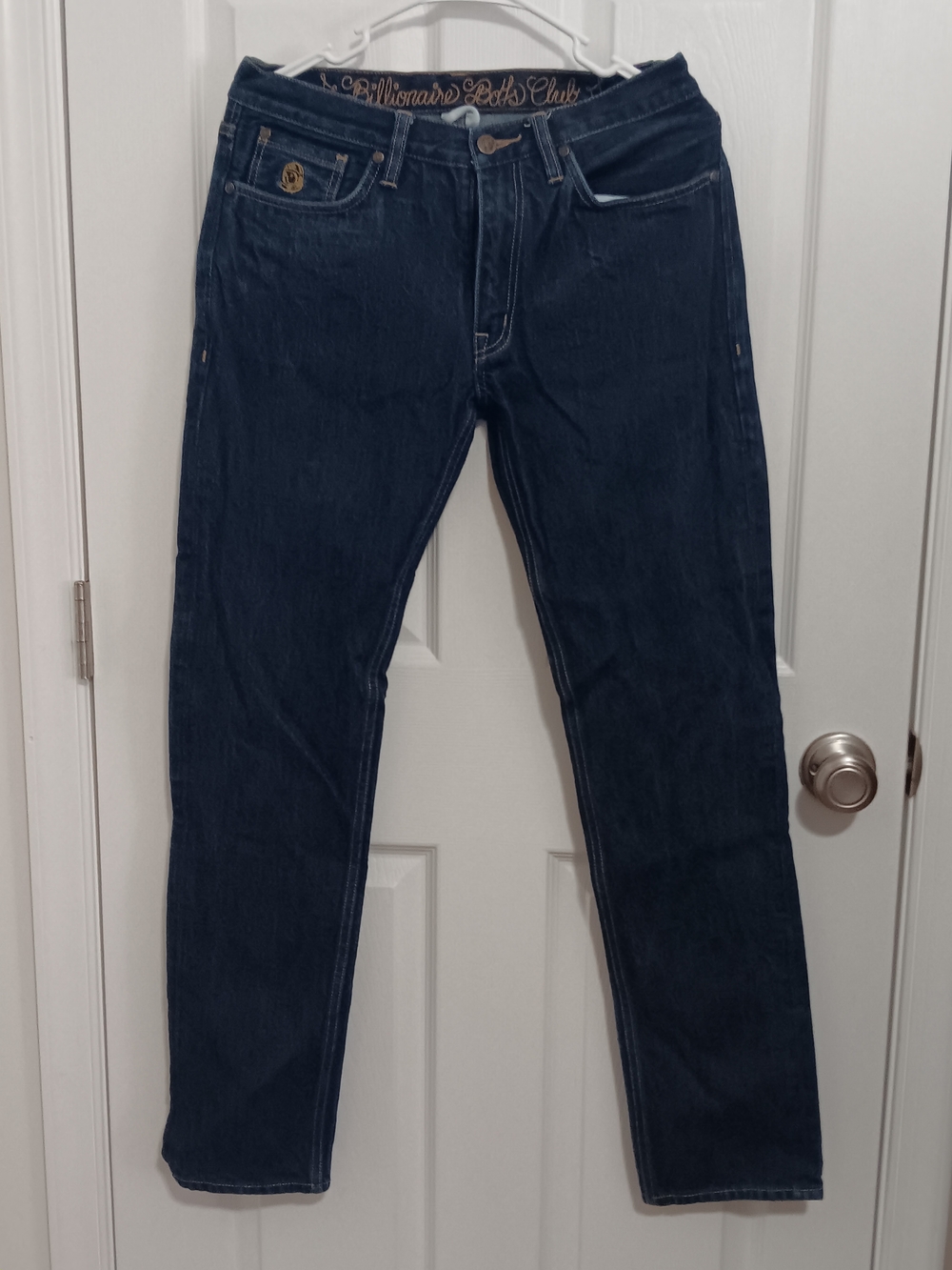 Billionaire Boys Club Men’s Indigo Straight Jeans ( Rocket Pocket)